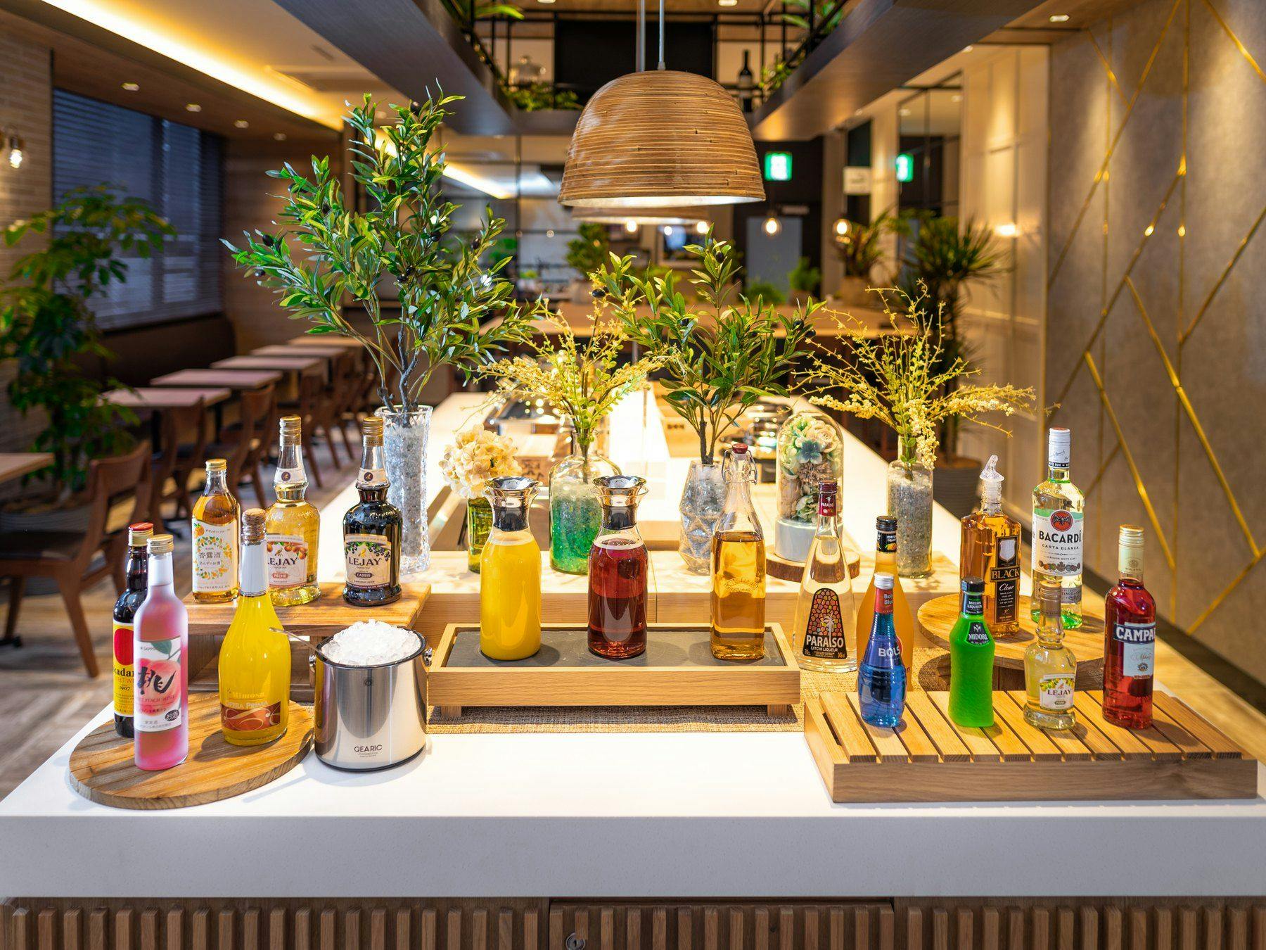 我們提供豐富的利口酒種類♪