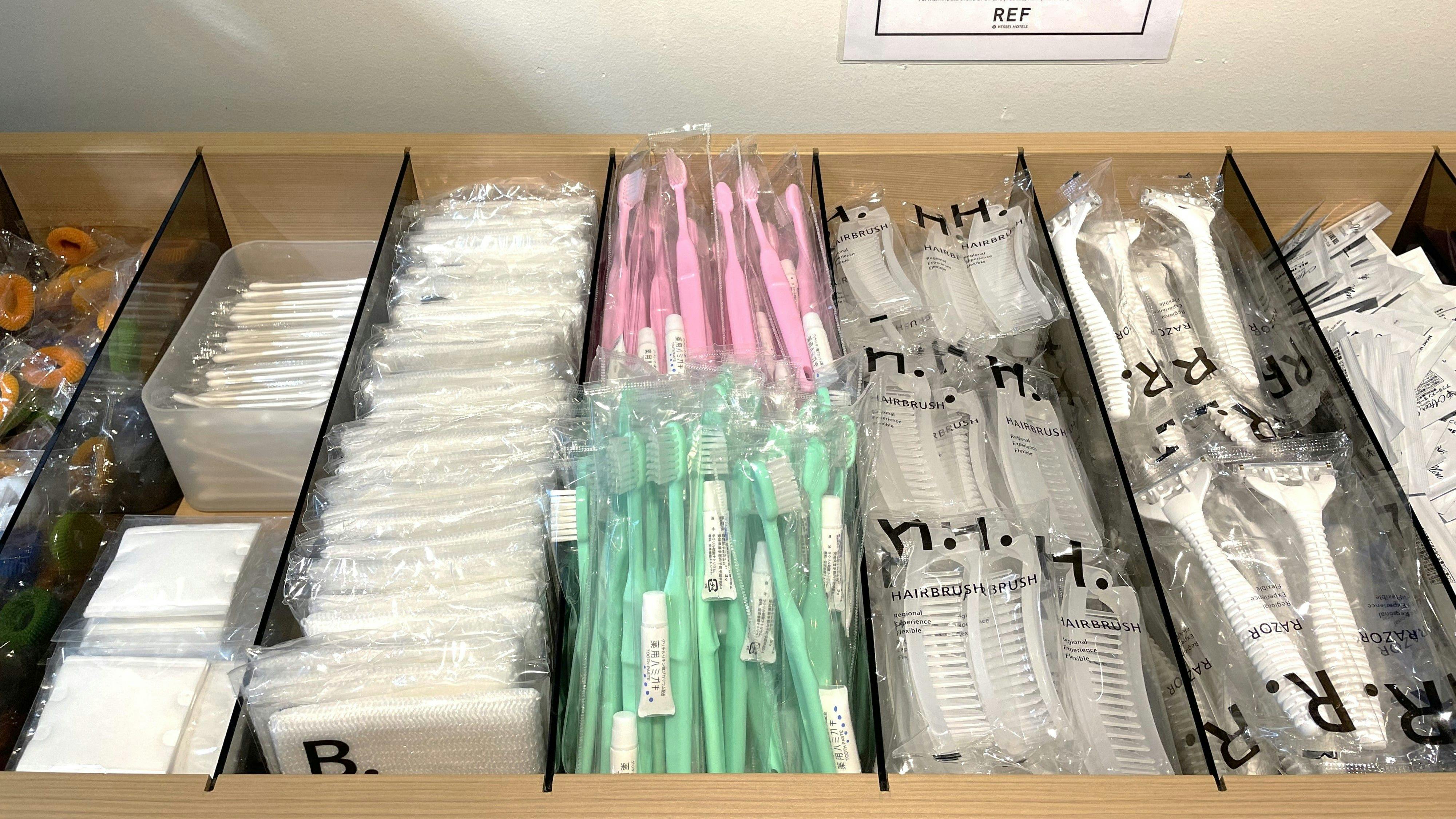 アメニティーコーナー