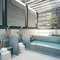 男性浴場内 露天風呂