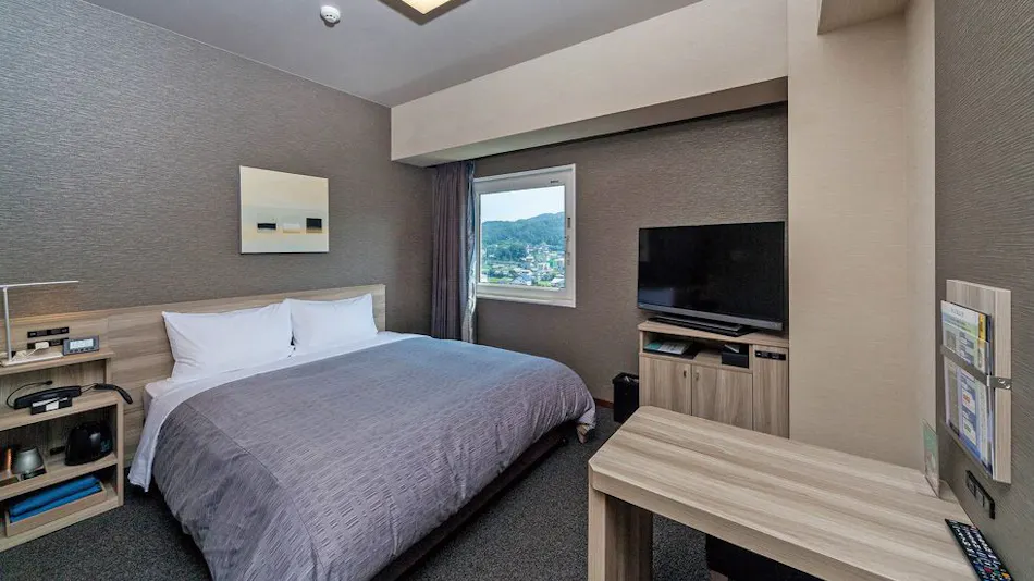 Natural Hot Spring "Tabibito no Yu" Hotel Route-Inn Tsuyama Ekimae