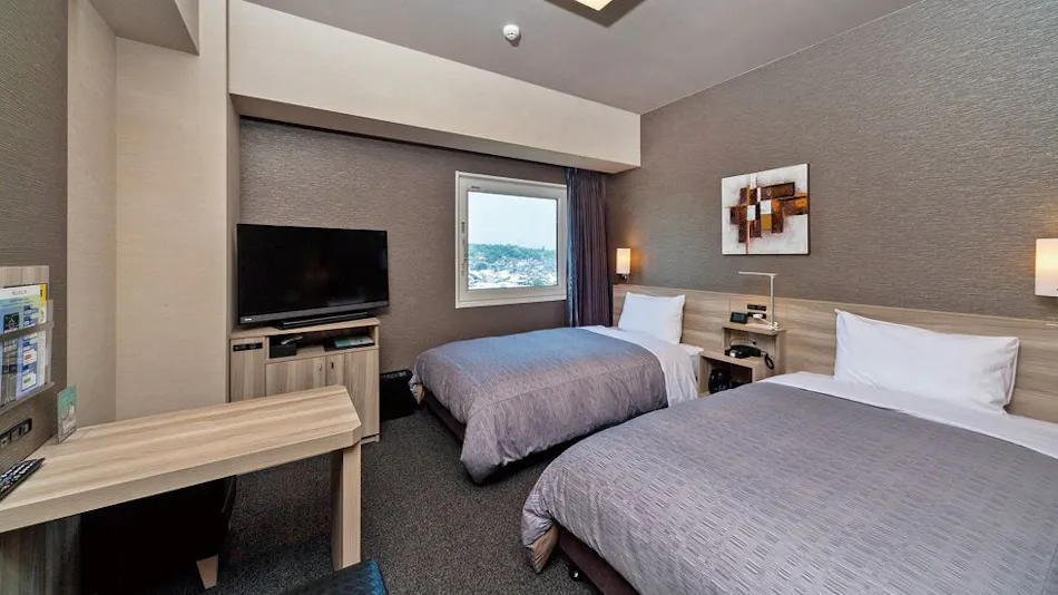 Natural Hot Spring "Tabibito no Yu" Hotel Route-Inn Tsuyama Ekimae