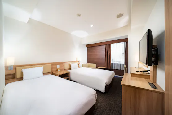 ◇ทวิน◇ห้องพักทุกห้องมีทีวีขนาด 43 นิ้ว