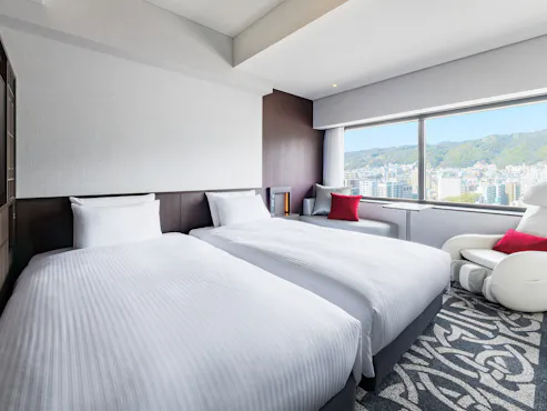 【Kamar Twin (Sisi Pegunungan)】26 m²