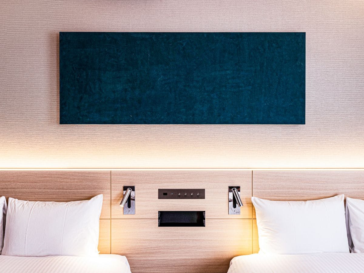 デラックスツイン　24平米　1400x1950mm