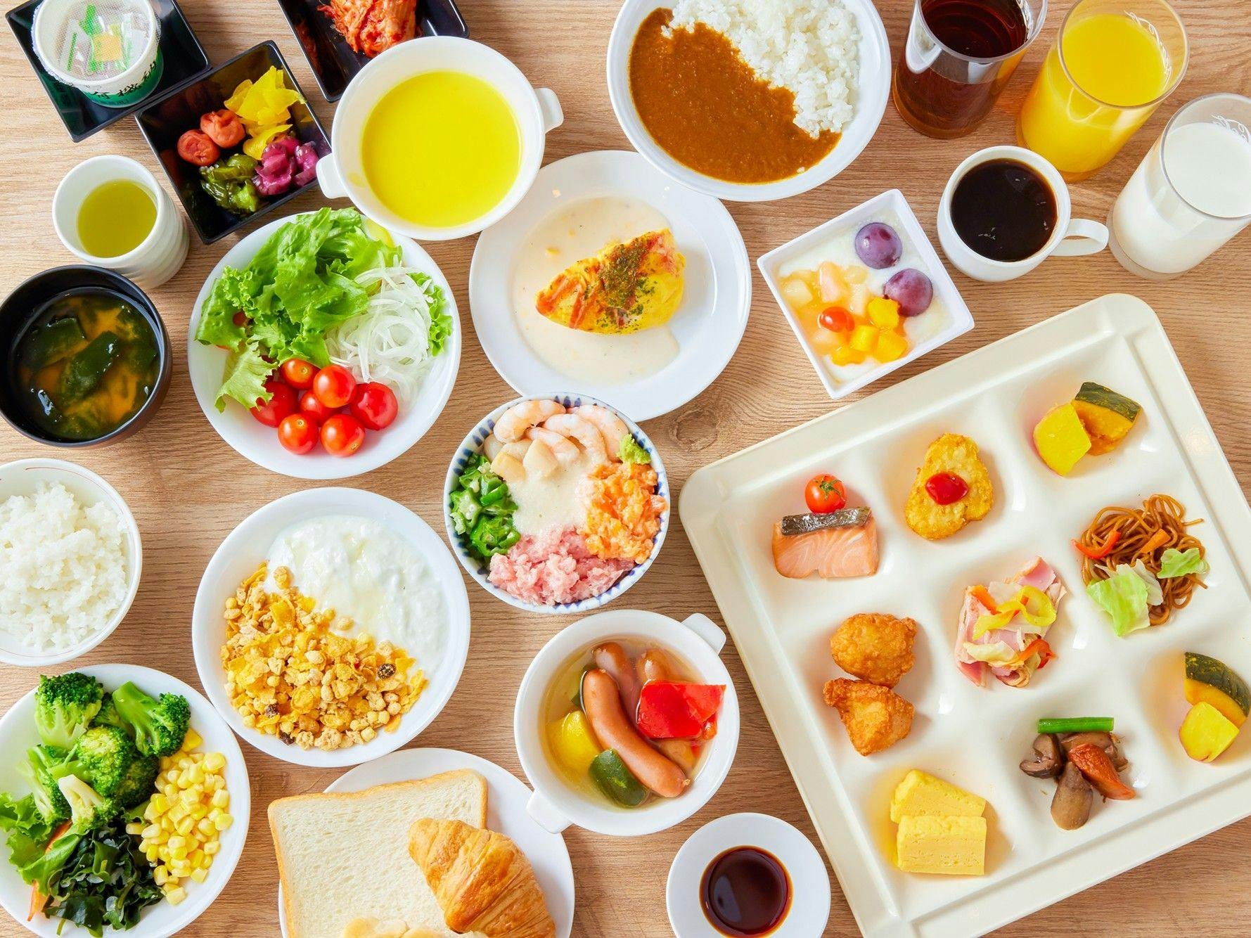 บุฟเฟ่ต์อาหารเช้า