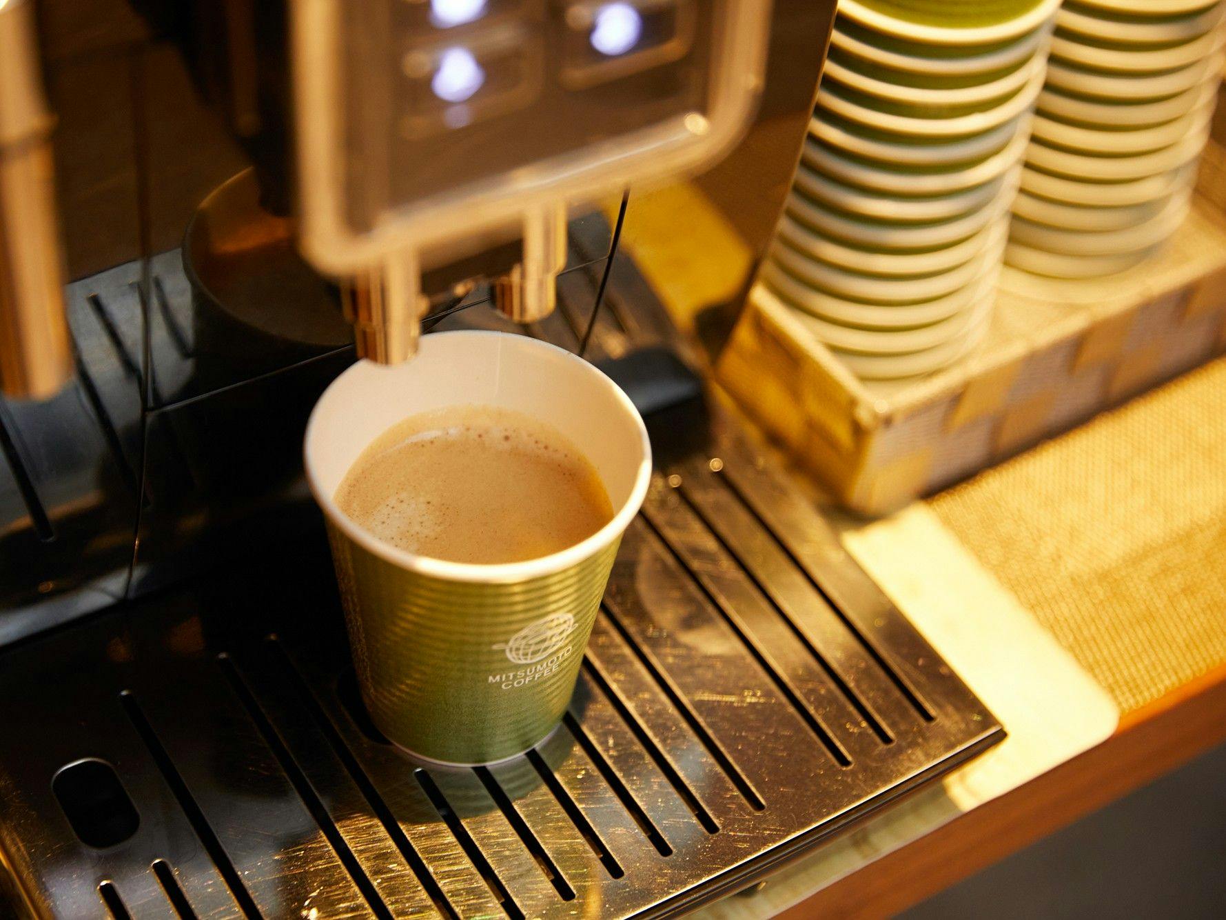 【กาแฟต้อนรับ】