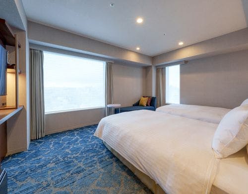 【スーペリアツイン】２面窓