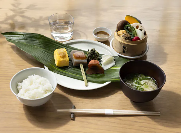 和朝食(要予約)