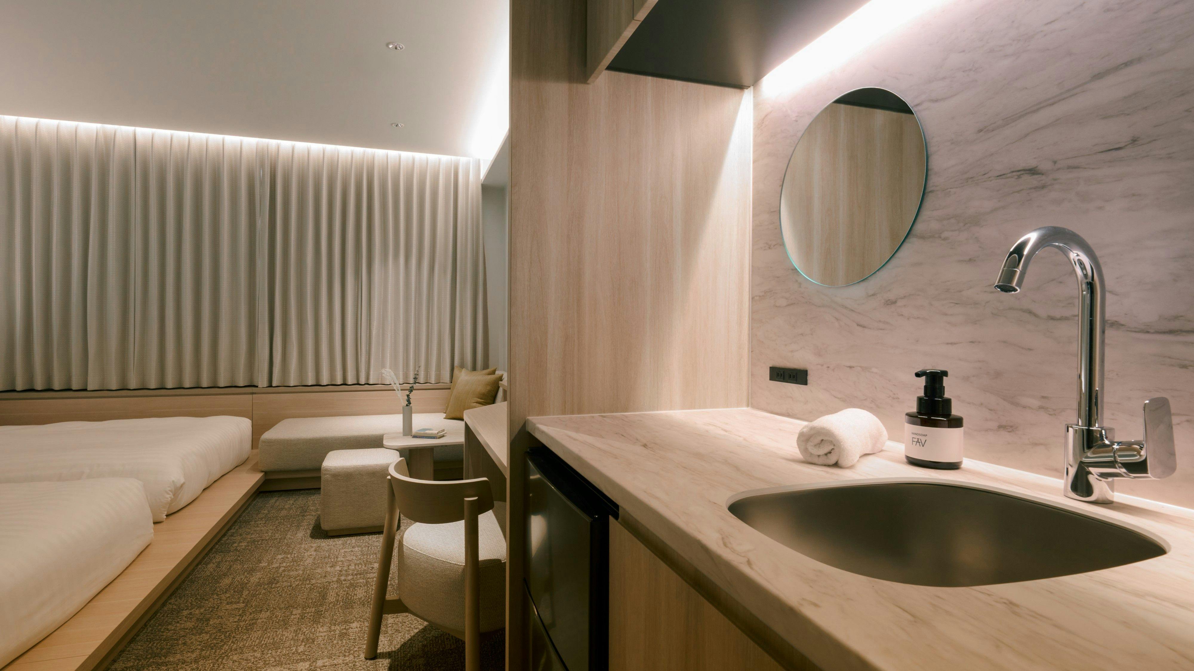 FAV LUX 長崎 - スタンダードプラン 朝食付 - クイーンツインシャワー