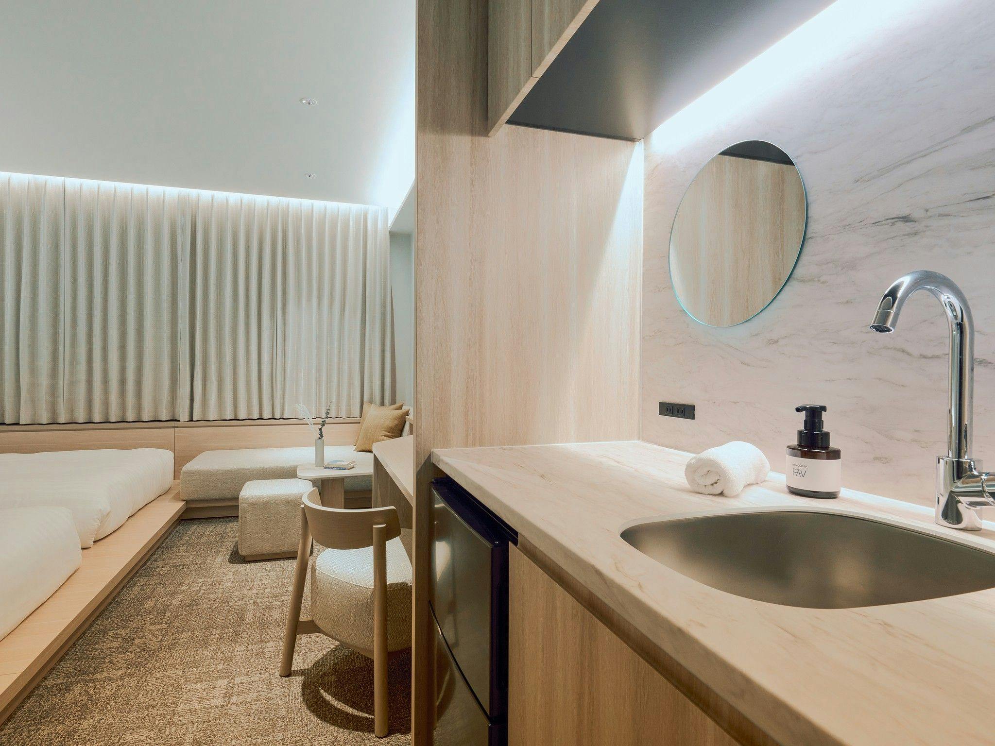 Bilik Queen Twin dengan Pancuran / Bilik Twin dengan Pancuran