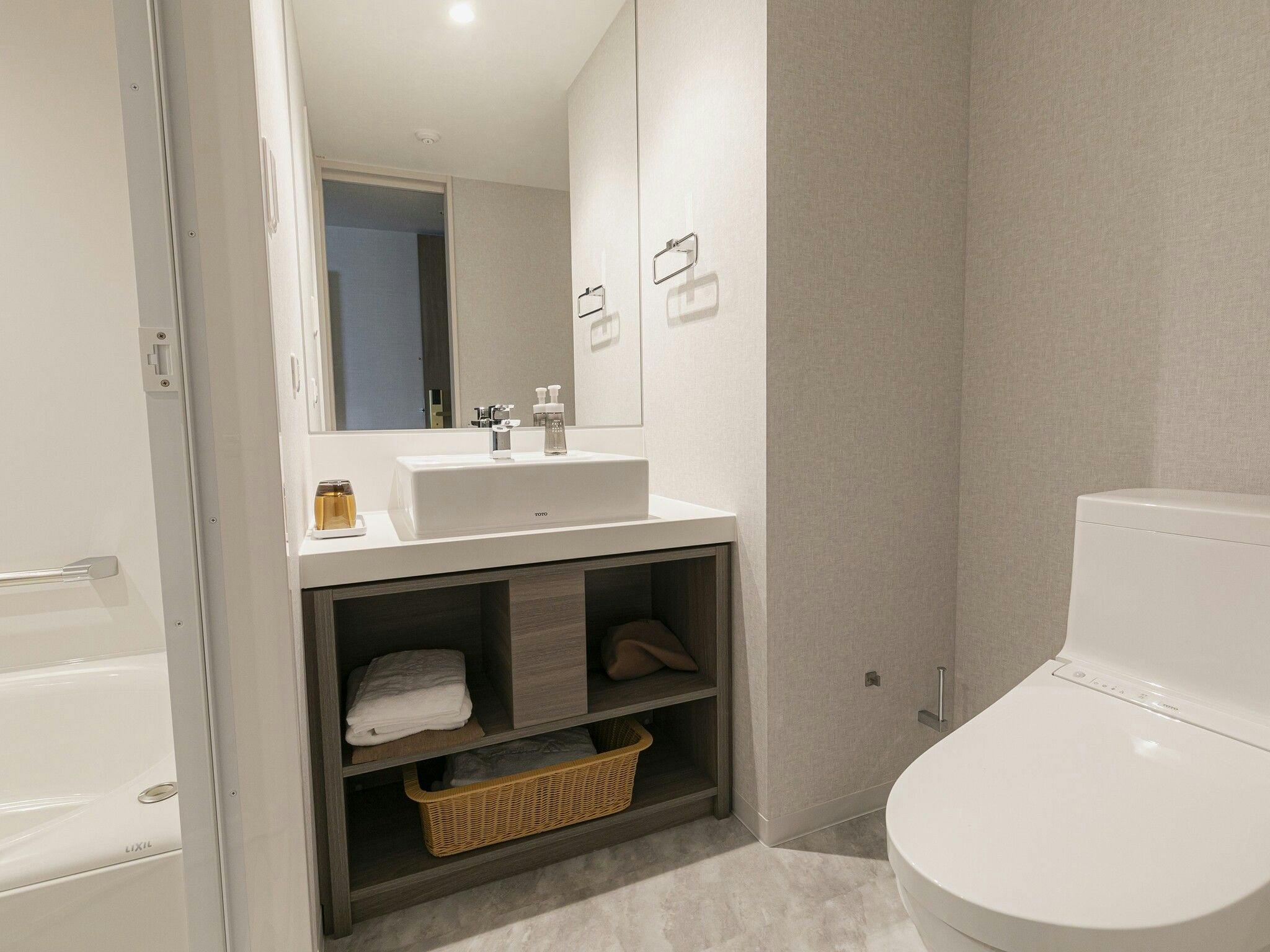 デラックスシングルルーム　バスルーム