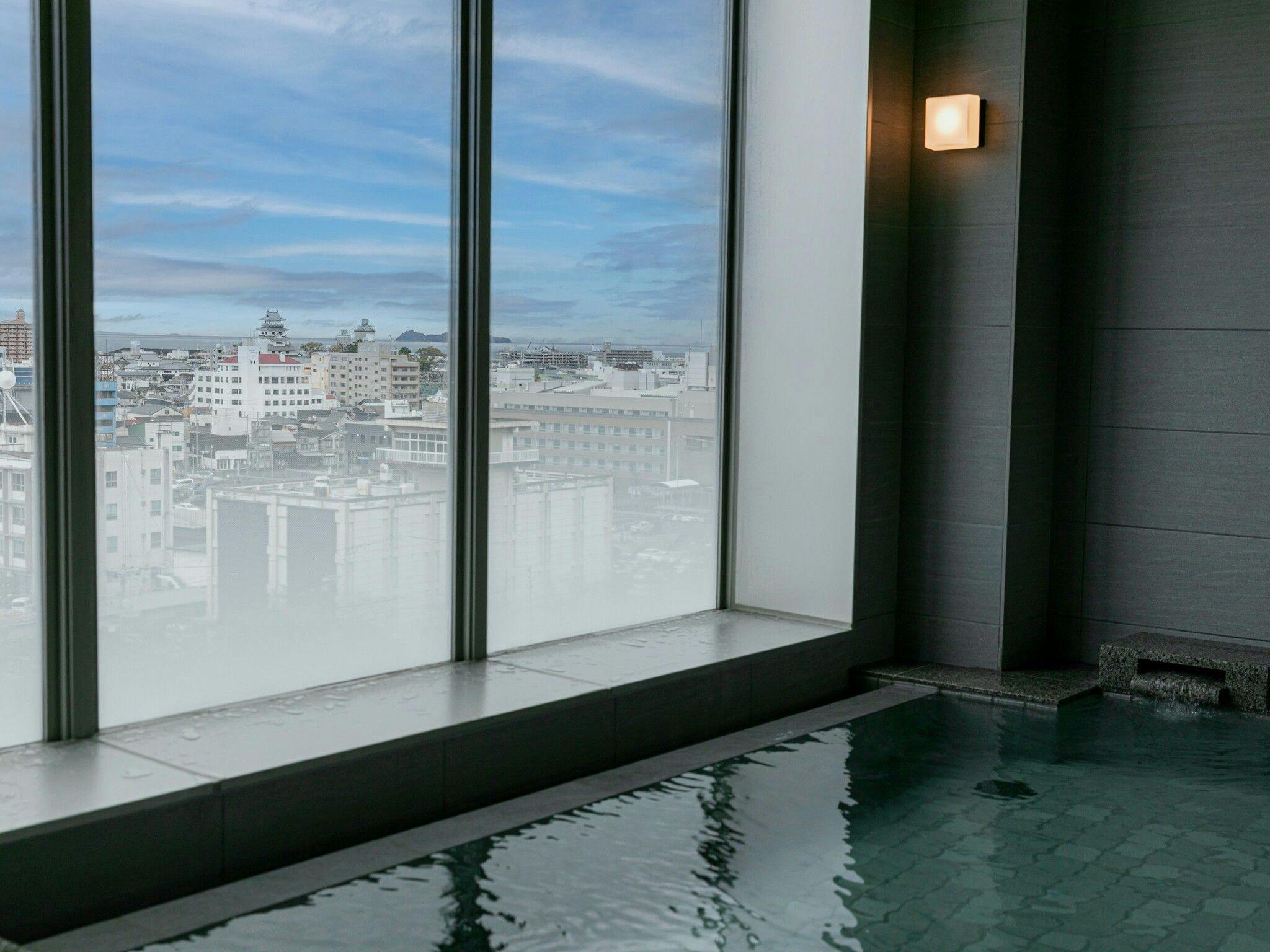 女性展望大浴場　今治城