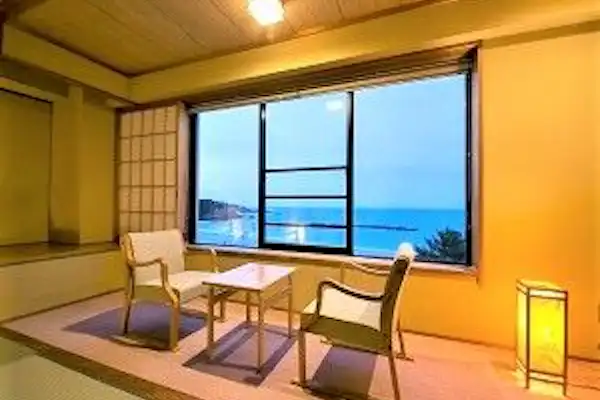 B관 일본식 12.5 다다미 객실, 오션뷰