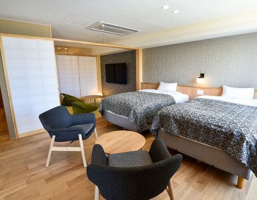 半露天風呂付き和洋室