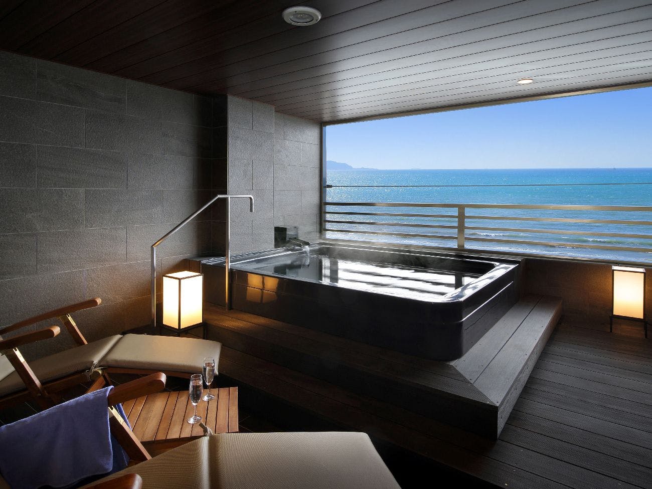 Tateyama Onsen Sunset Coast Shokaku