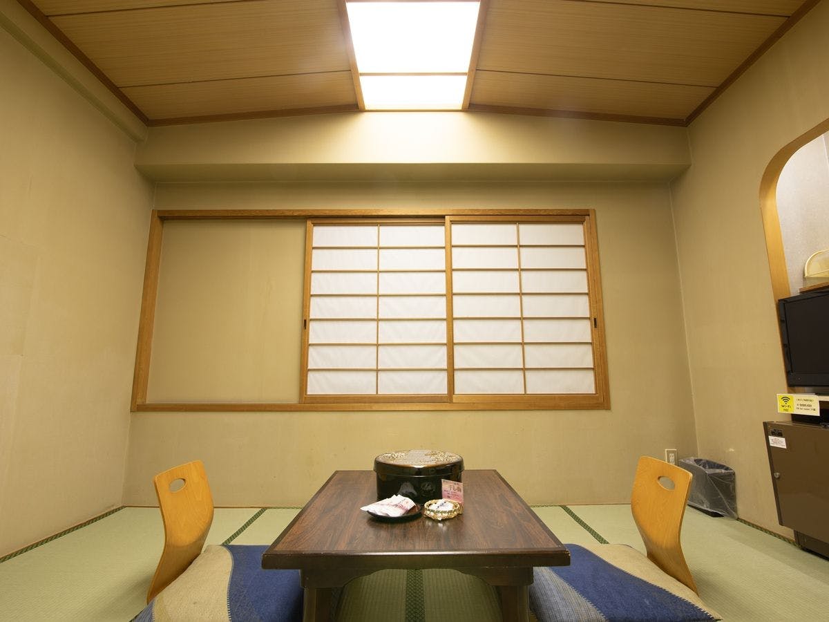 *【ห้องสไตล์ญี่ปุ่น 6 เสื่อทาทามิ／พร้อมน้ำพุร้อน (อ่างในตัว)】ตัวอย่าง