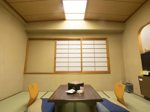 *【ห้องสไตล์ญี่ปุ่น 6 เสื่อทาทามิ/พร้อมน้ำพุร้อน (อ่างในตัว)】ตัวอย่าง