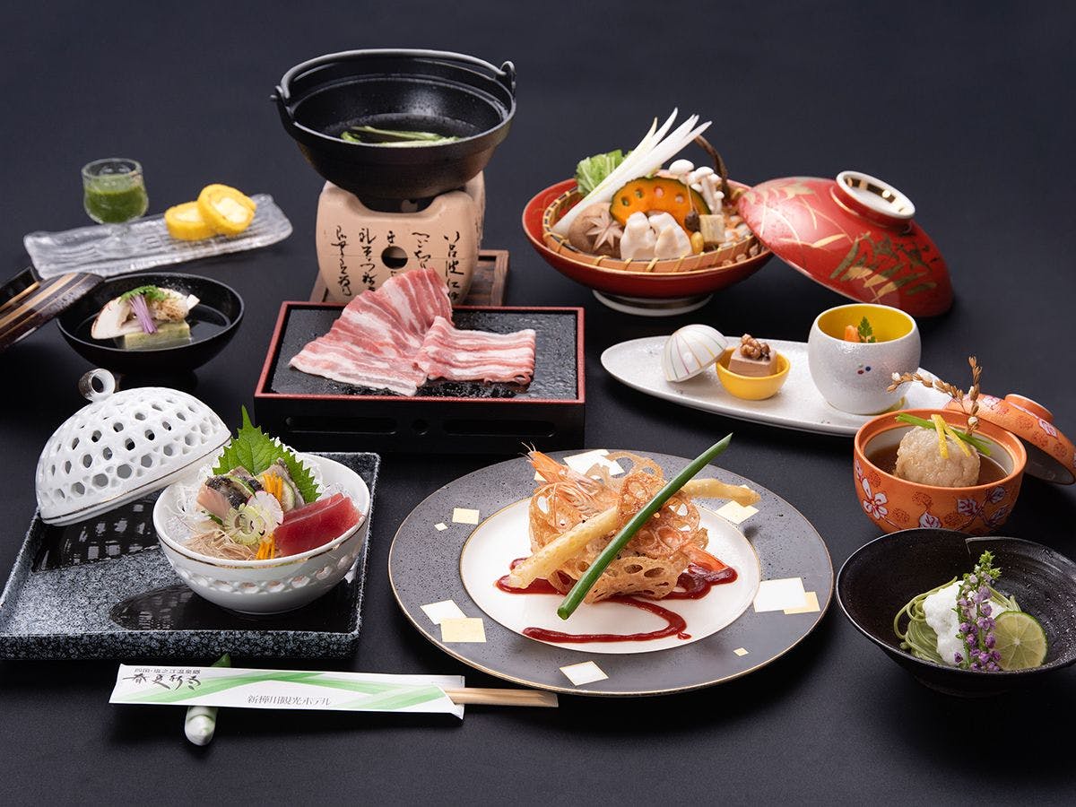 *ตัวอย่างอาหารเย็น/【Ume】ชุดอาหารญี่ปุ่นตามฤดูกาล