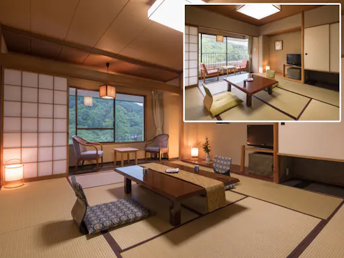 【ห้องแบบญี่ปุ่น (10 เสื่อทาทามิ หรือ 8 เสื่อทาทามิ)】