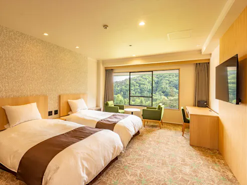 【ห้องพักปรับปรุงใหม่ มีนาคม 2024|Twin A】