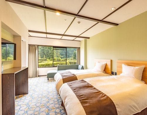 【2022年12月リニューアル客室｜ツインB】