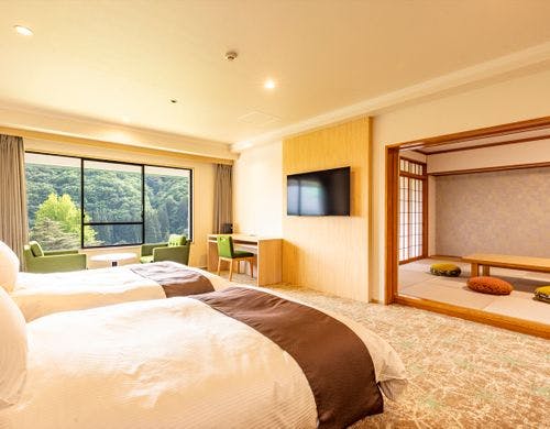 2024年3月リニューアル客室｜モダン和洋室