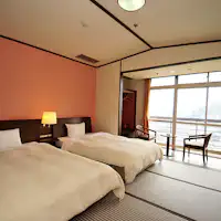 ■ ห้องพักเตียงคู่ฝั่งภูเขา (23 ตร.ม. ขึ้นไป)
