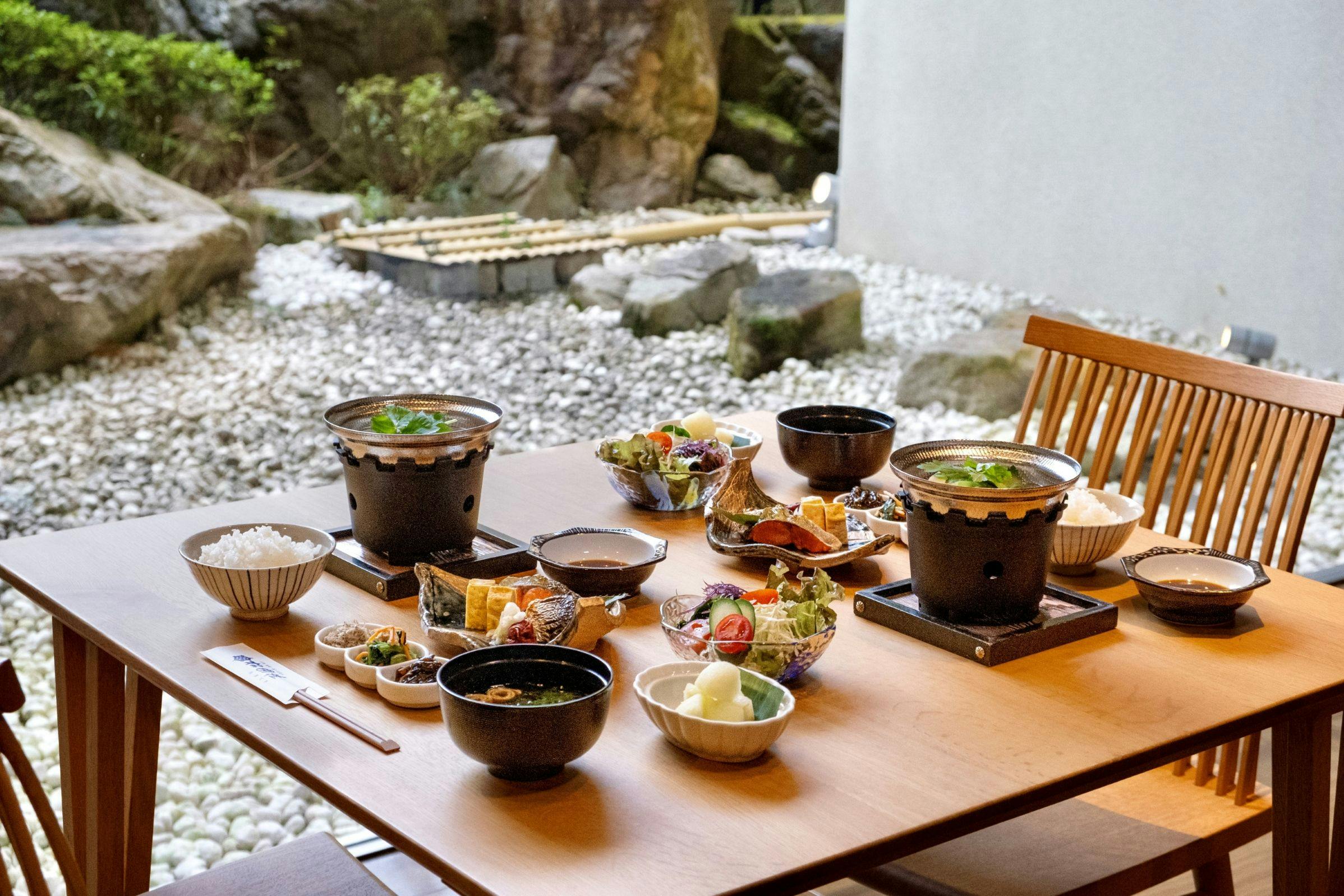 อาหารเช้าแบบญี่ปุ่นสไตล์เกียวโต