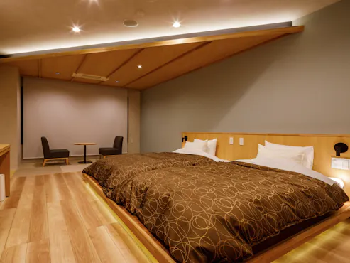 ห้องพักแบบญี่ปุ่นและตะวันตกที่สะดวกสบาย