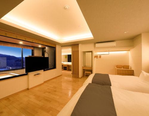 デラックススイート　紫雲　洋室