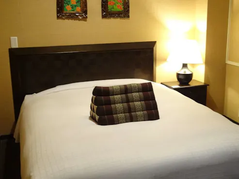 ห้องพักแบบดับเบิลมาตรฐาน 25 ตารางเมตร พร้อมบรรยากาศเงียบสงบ