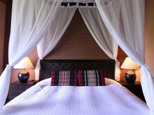 天蓋ベッド180cm幅でお姫様気分♪イメージ