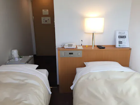 ห้องพักเตียงคู่ขนาดกะทัดรัดปลอดบุหรี่