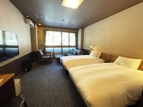 【Khu phụ/Phòng đôi rộng rãi/Có vòi sen】