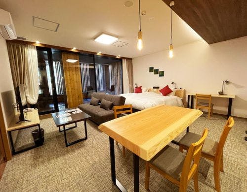 半露天風呂付　テラス付スイート12号室