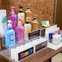 Kami telah memulai layanan bar sampo.