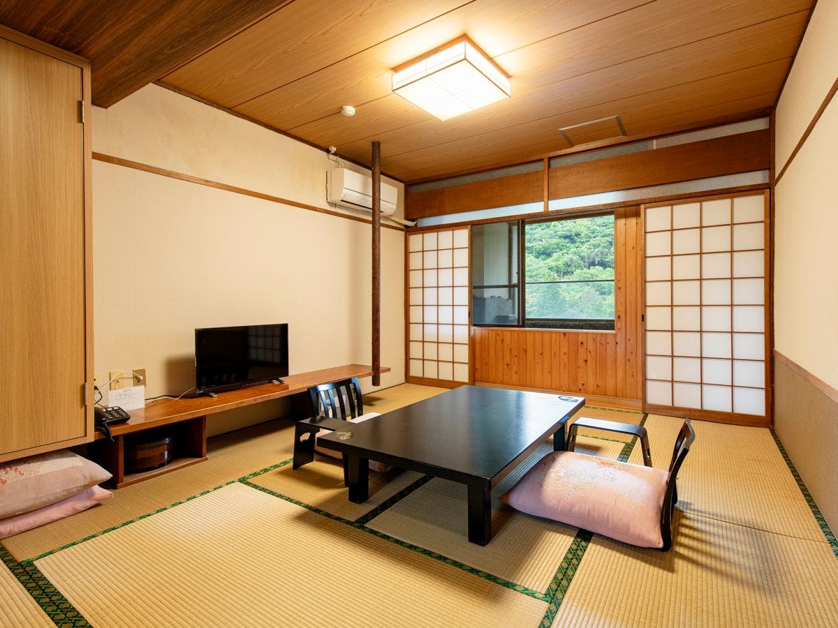 【附露天浴池的客房範例】