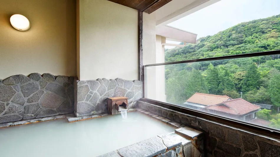 Unzen Iwaki Ryokan, Famous Hot Spring Inn