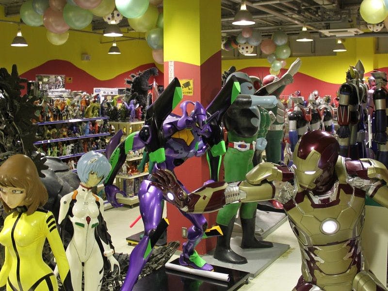 만쿄 피규어 박물관 - 내부 모습