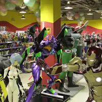 Museum Figur Mankyo - Suasana di dalam