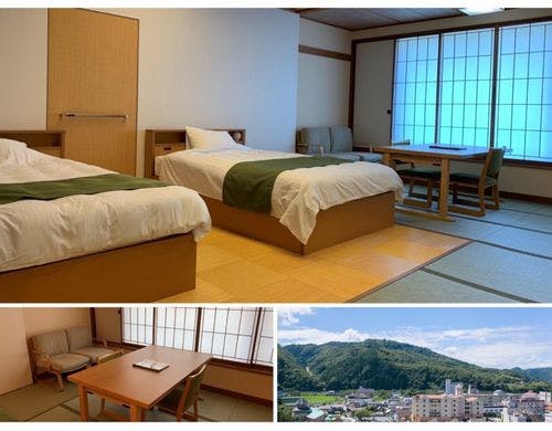 【ベッド＆椅子テーブルのお部屋16畳】