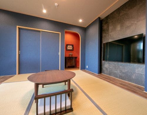 【特別室　別邸椿】客室内にあるお風呂