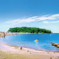 เกาะร้าง "โอกิโนะชิมะ" ที่สามารถเดินข้ามไปได้