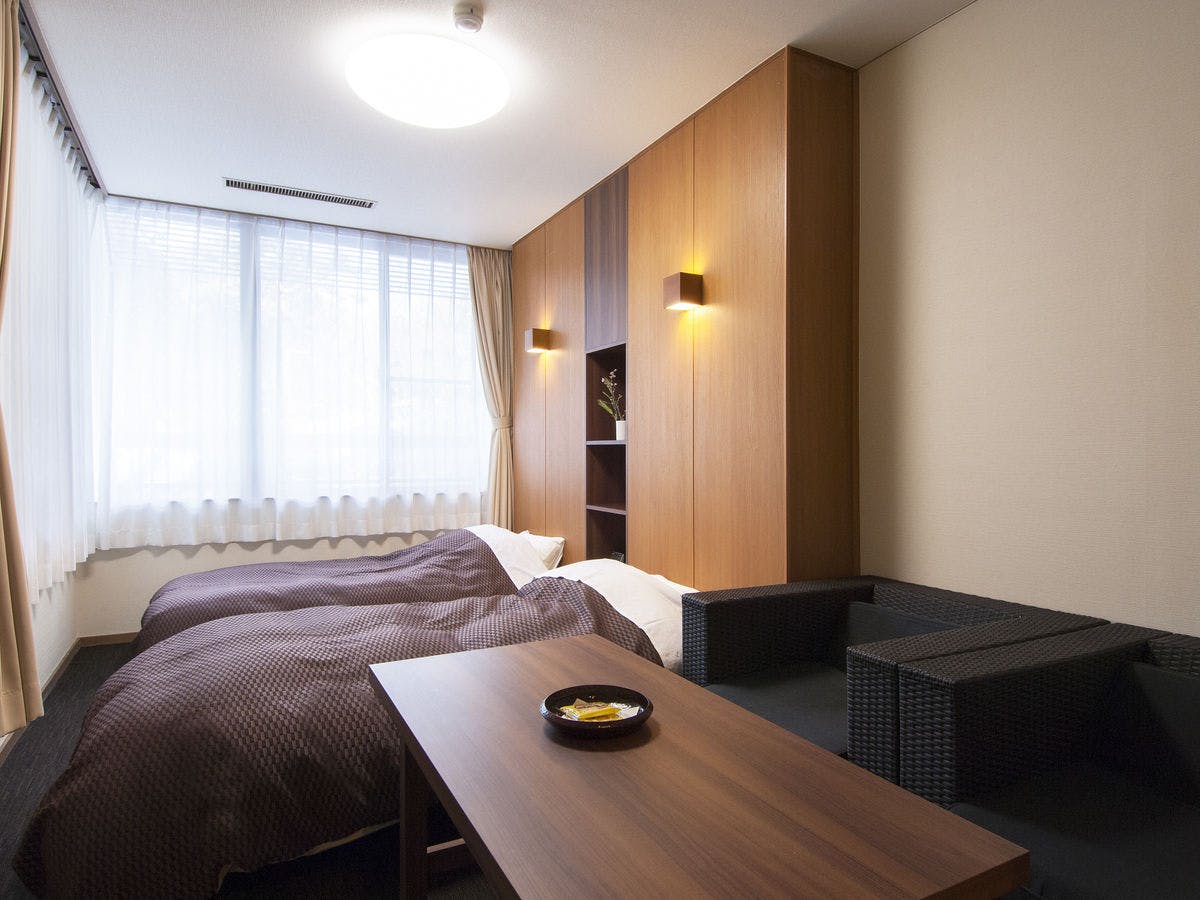 ตัวอย่างห้องพัก (ห้องสไตล์ตะวันตก A)