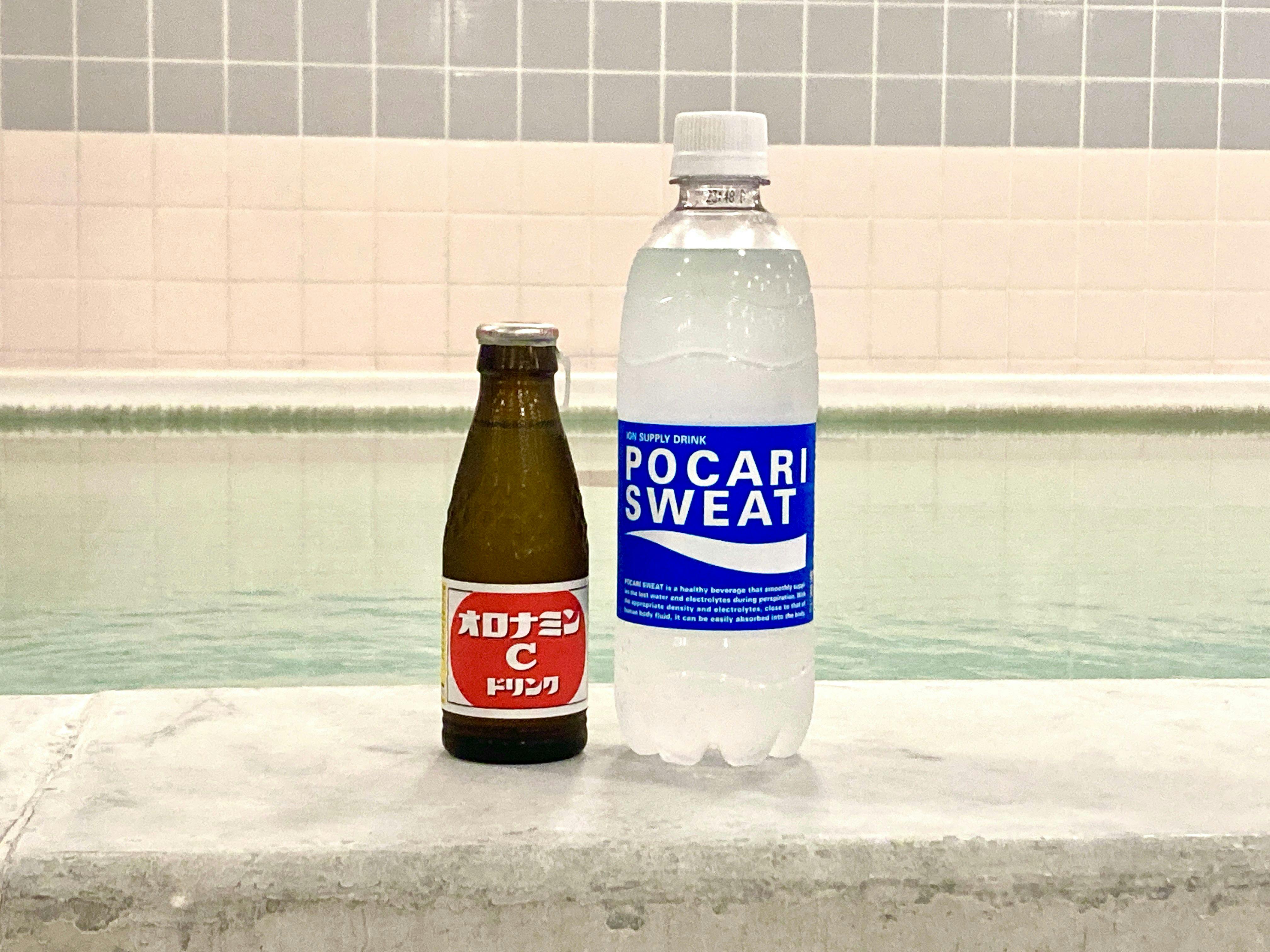 Oroamin C & Pocari Sweat