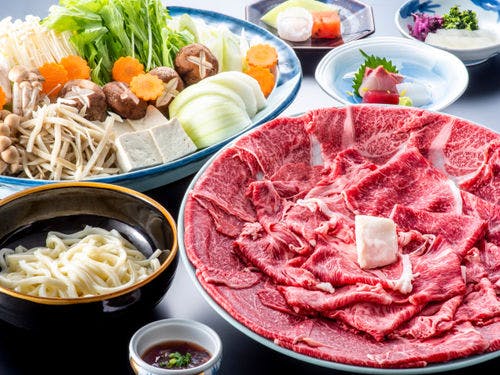 黒毛和牛すき焼き