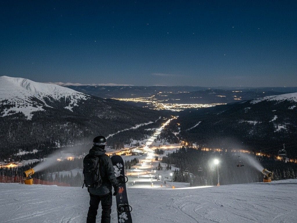 Ski Resort Image Photo