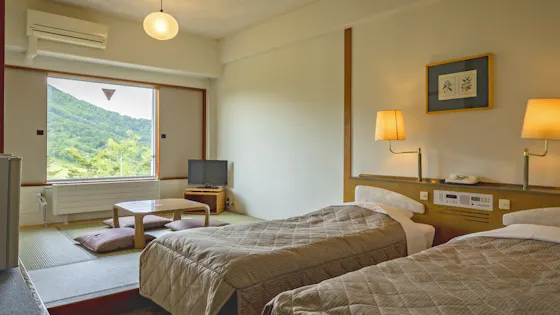 【อาคารหลัก】ห้องพักสไตล์ญี่ปุ่น-ตะวันตก