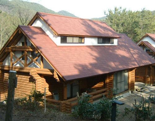 ログハウスDX外観