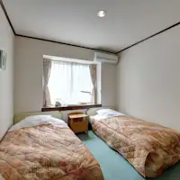 ห้องพักแบบเตียงคู่สไตล์ตะวันตก